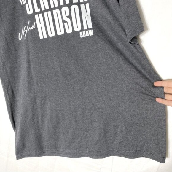 Gildan Grey The Jennifer Hudson Show Crew Neck T Shirt XL - Picture 9 of 15